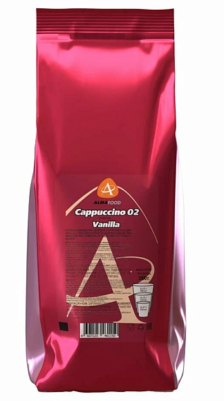 Напиток кофейный АЛМАФУД CLASSIC VANILA 02 CAPPUCCINO 1кг 