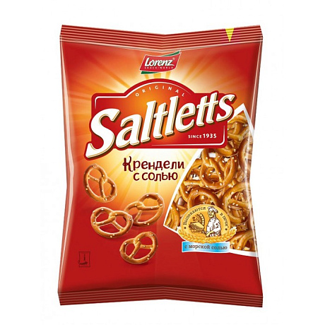 Крендель хлебный мини SALTLETTS 60гр