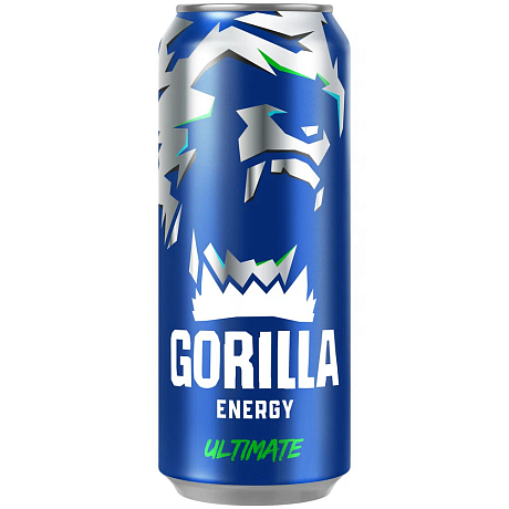Напиток газированный GORILLA ULTIMATE Ж/Б 450мл