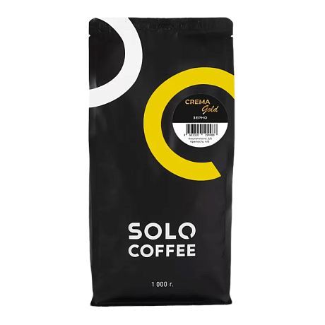 Кофе зерновой SOLO COFFEE CREMA 1 кг