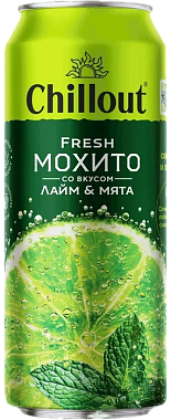 Напиток ЧИЛЛАУТ ФРЕШ МОХИТО Ж/Б 450мл
