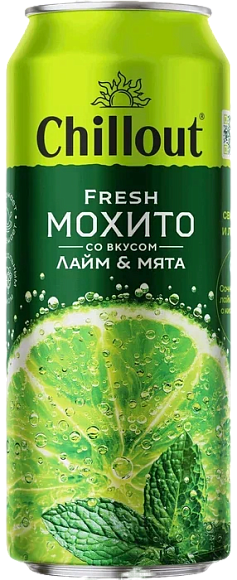 Напиток ЧИЛЛАУТ ФРЕШ МОХИТО Ж/Б 450мл