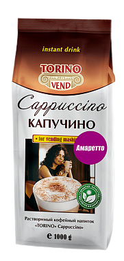 Напиток кофейный TORINO КАПУЧИНО АМАРЕТТО 1кг