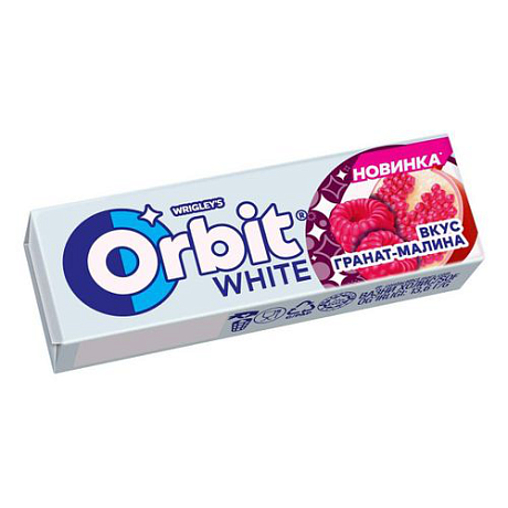 Резинка жевательная ОРБИТ ГРАНАТ МАЛИНА 13,6гр