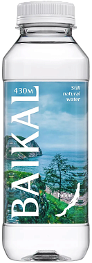 Вода негазированная БАЙКАЛ 450мл