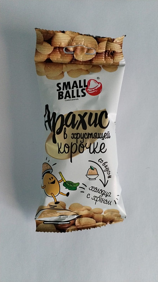 Арахис SNACK STYLE В ХРУСТЯЩЕЙ КОРОЧКЕ ХОЛОДЕЦ С ХРЕНОМ 60гр